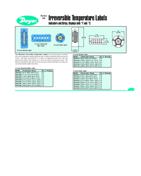 Thumbnail of document Data Sheet - KS Irreversible Temperature Label
